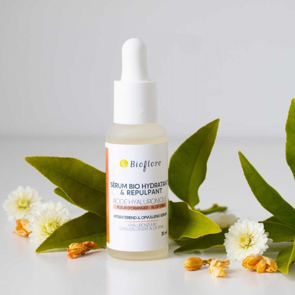 Sérum bio hydratant à la fleur d'oranger